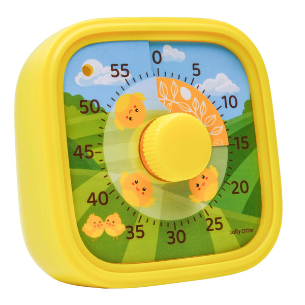 Yellow Jolly Otter Chick visual timer